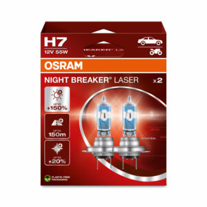 2 lampadine H7 OSRAM NIGHT BREAKER